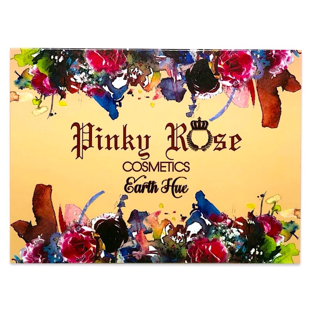 NIB PINKY ROSE COSMETICS Earth Hue 35 Luxury Eyeshadows Palette